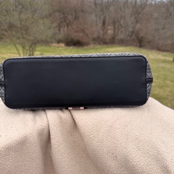 Tory Burch Gemini T Monogram Small Coated Canvas Tote - Picture 3 of 6